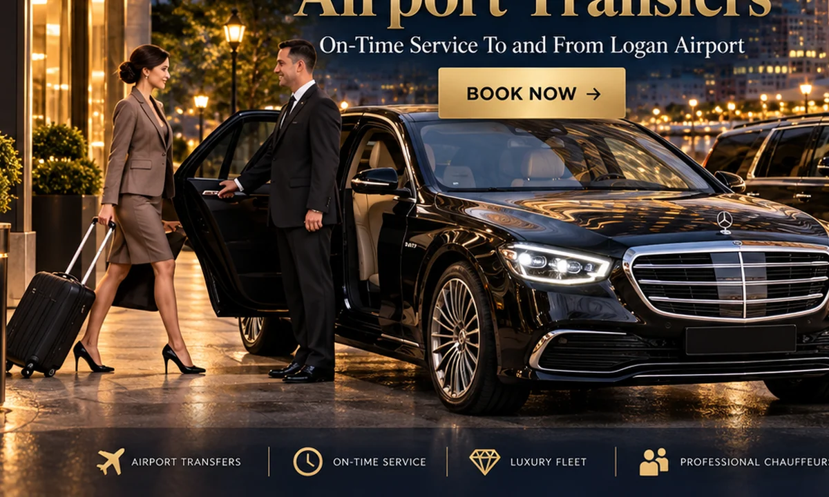 Boston Logan airport chauffeur pickup