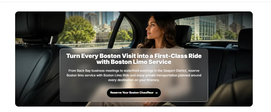 Private Boston chauffeur service